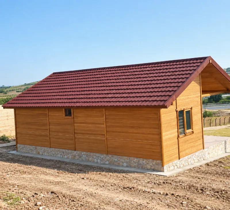Düz Ahşap Ev 0014