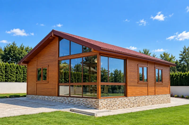 Düz Ahşap Ev 0027